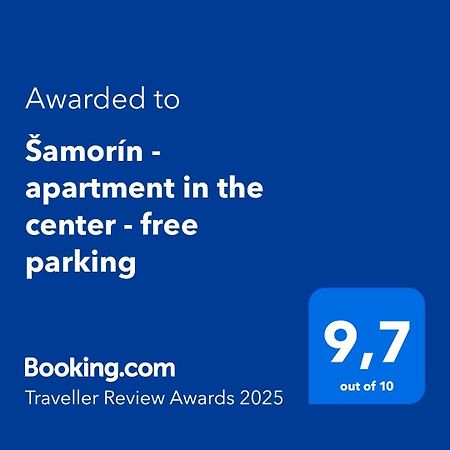 Samorin - Apartment In The Center - Private Parking - Klimatizacia Eksteriør bilde