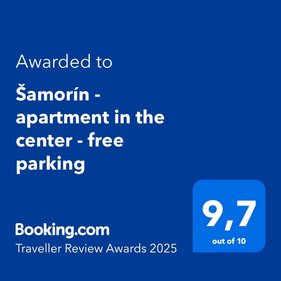 Samorin - Apartment In The Center - Private Parking - Klimatizacia Eksteriør bilde